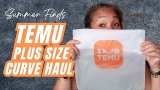 Temu Plus Size Fashion Haul - Summer Rompers & Jewelry | Is It Curvy Girl Approved | Honeygirl K