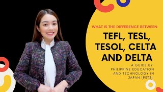 TEFL, TESOL, TESL, CELTA and DELTA : Which one is the best for you ? | Vena Roshiena