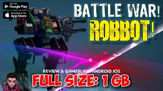 WAR ROBOTS PvP MULTIPLAYER GAME ANDROID IOS,GRAFIS BAGUS FULL SIZE 1GB | GAMEPLAY screenshot 4