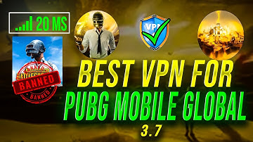 20 MS 🔥 VPN for PUBG Mobile Global 3.7 Android and IOS 2024 || #pubgmobile #PUBGM #iphone