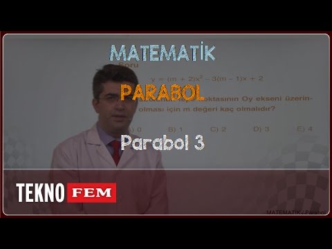 YGS-LYS MATEMATİK - Parabol 3