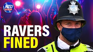 Over 40 Fined at Southall Illegal Rave | NTD UK News