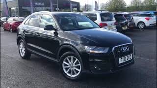 Used 2013 Audi Q3 2.0 TDI SE Quattro Video Tour - Motor Match Chester