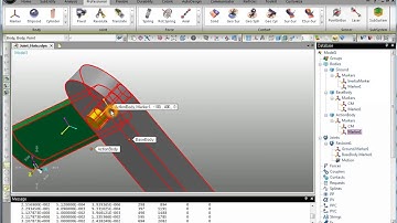 How to create a joint at the center point of a hole