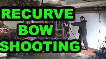 PAPER PLATE SLOCKER SHOOTS RECURVE BOW