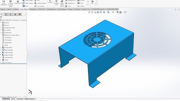 Solidworks Sheet Metal - Vent