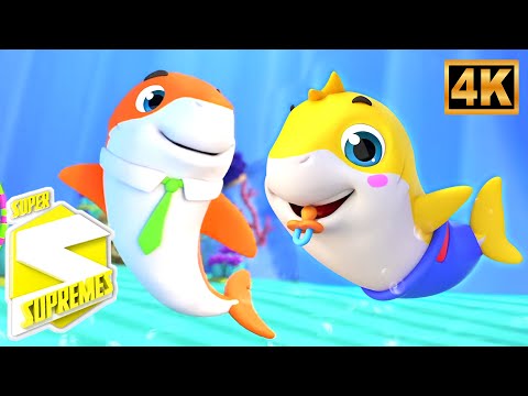 Canta con Tiburón bebé 🦈y más rimas infantiles para niños en español 🎵