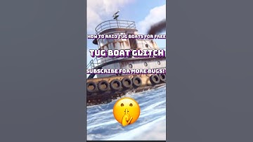 New Tug Boat Glitch!🤫😮‍💨(Rust Console Edition)      Use before they patch🆕#rust #consolerust