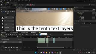 Unreal Engine: UMG For Level Sequences: The best way to add subtitles & Text Layers