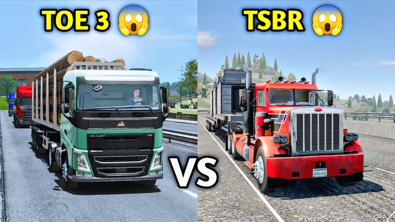 Truckers Of Europe 3 vs Truck Simulator Big Rigs - Details