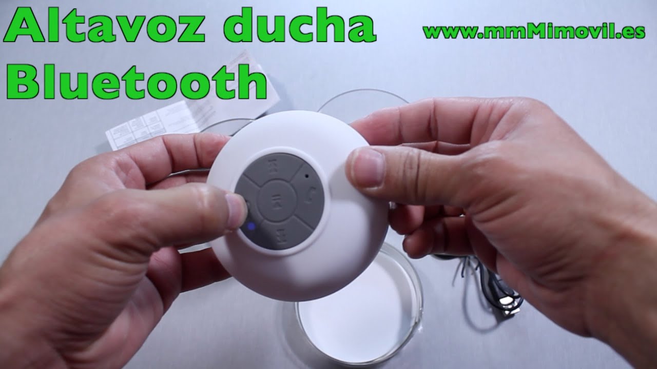 Altavoz de ducha Bluetooth 