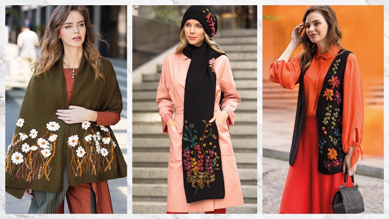 Alize Country ile Kurdele İşi - Ribbon Embroidery Technique with Using Alize Country