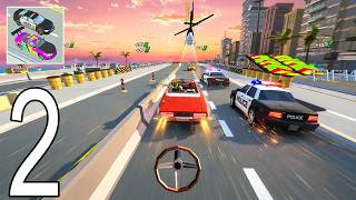 Crazy Rush 3D Gameplay Walkthrough Part 2 - Ultimate Car Racing (iOS & Android) screenshot 1