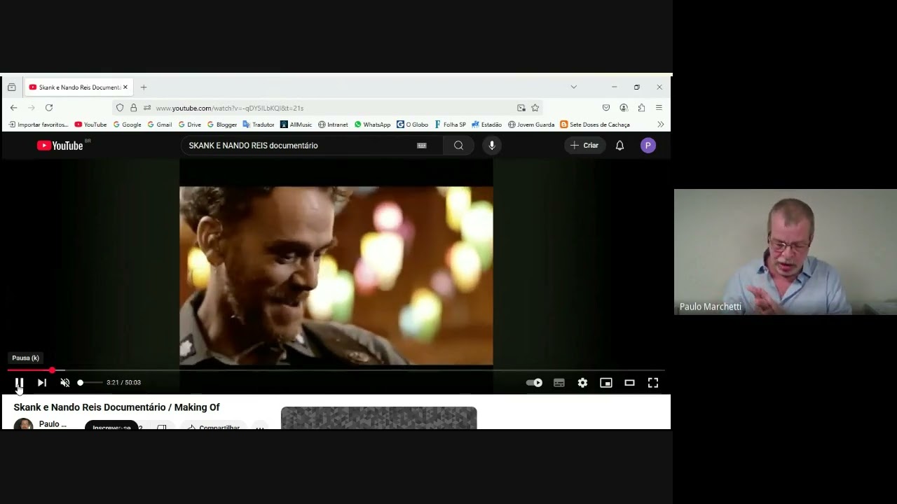 A Realização do Documentário e Show Skank & Nando Reis (VH1)