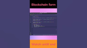 🔐Secure Your Data with Blockchain Form #shorts - Create a Form That Protects Your Data #blockchain