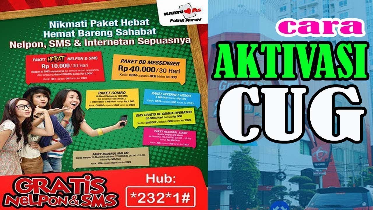 Cara Aktivasi CUG Telkomsel Terbaru 