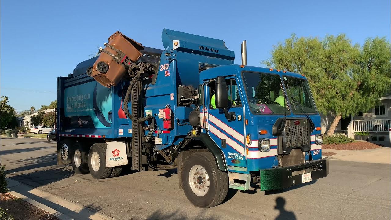 Republic Services Garbage Day in my Neighborhood Week of 9/12/21 YouTube