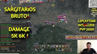 L2 PLAYTIME | PEGAMOS TOP 2 MAIS DE 200 KILL - SARGITARIOS BRUTO