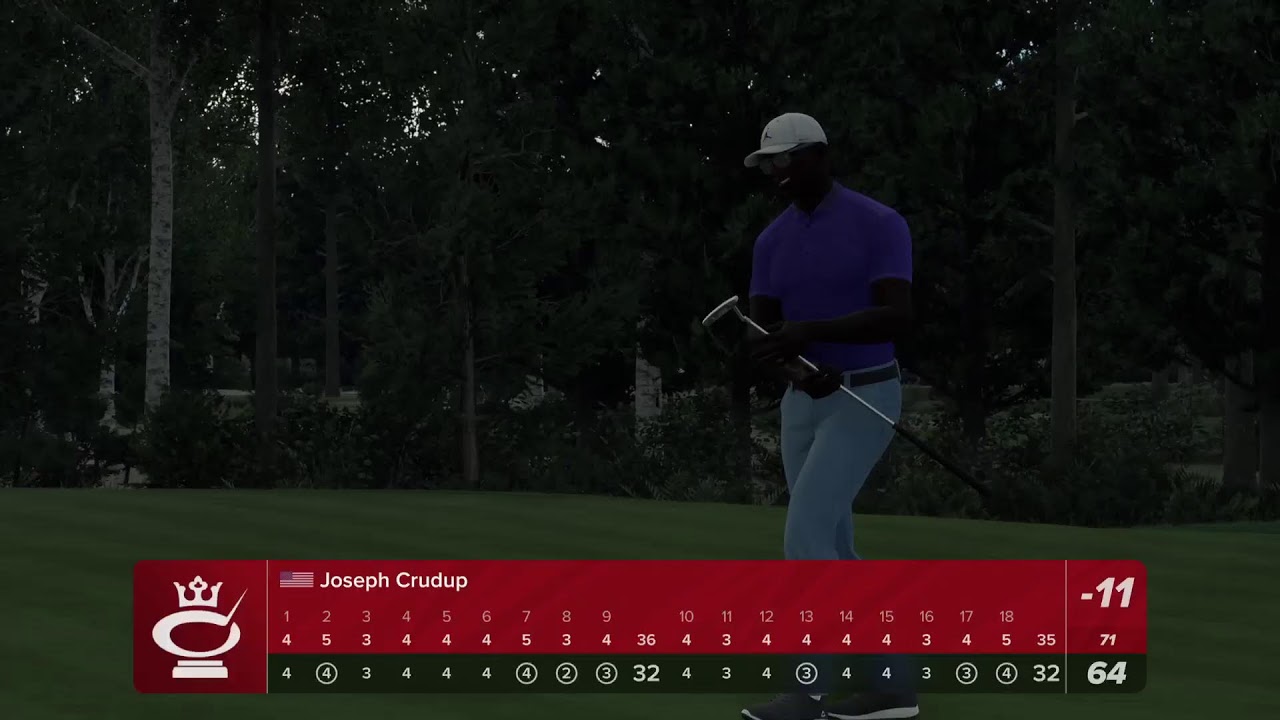 PGA TOUR 2K24 The Golf Club Championship, Second Round Gameplay YouTube