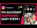 Instagram Account Suspended? Fix Version Update Problems
