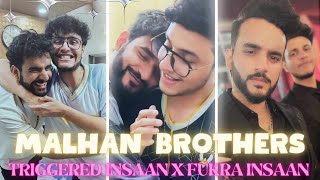 YouTube Ke Star: Malhan Brothers Tribute | @FukraInsaan and @triggeredinsaan   | Jhakas roastz