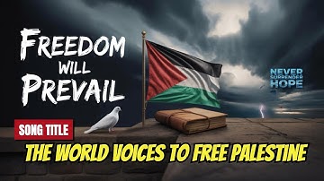 THE WORLD VOICES TO FREE PALESTINE (Official Music Video)