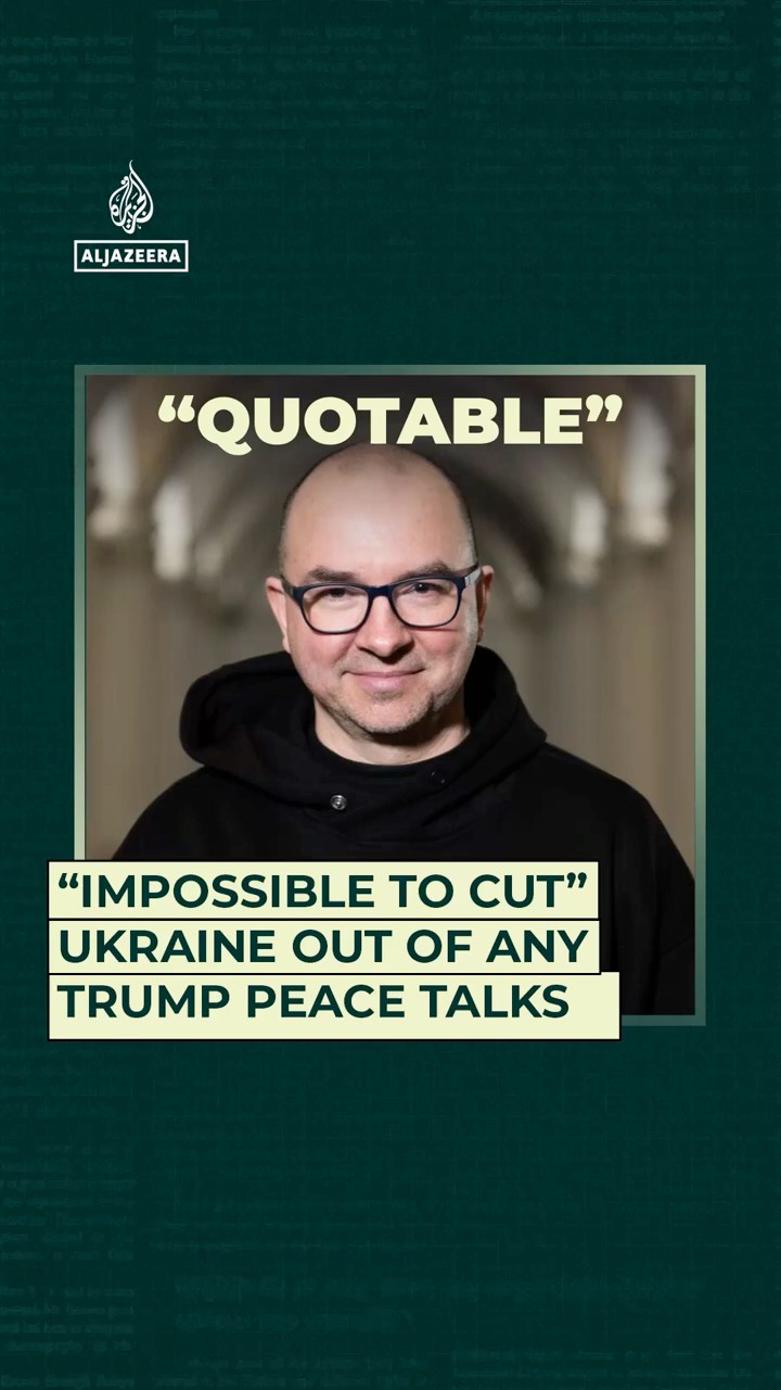 “Impossible to cut” Ukraine out of Trump peace talks