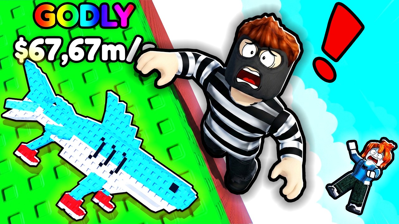 ผมเป็นโจร! ปีนหอคอยสูงเสียดฟ้า! ไปขโมย Brainrot