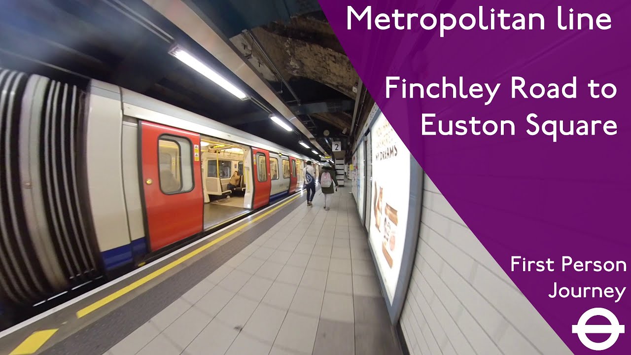 London Underground First Person Journey - Metropolitan Line Finchley ...