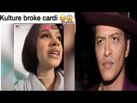 beautycon Cardi B cancels Bruno Mars tour: 'Kulture Broke my A$Z