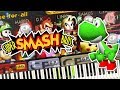 Super smash bros  character select theme piano tutorial synthesia