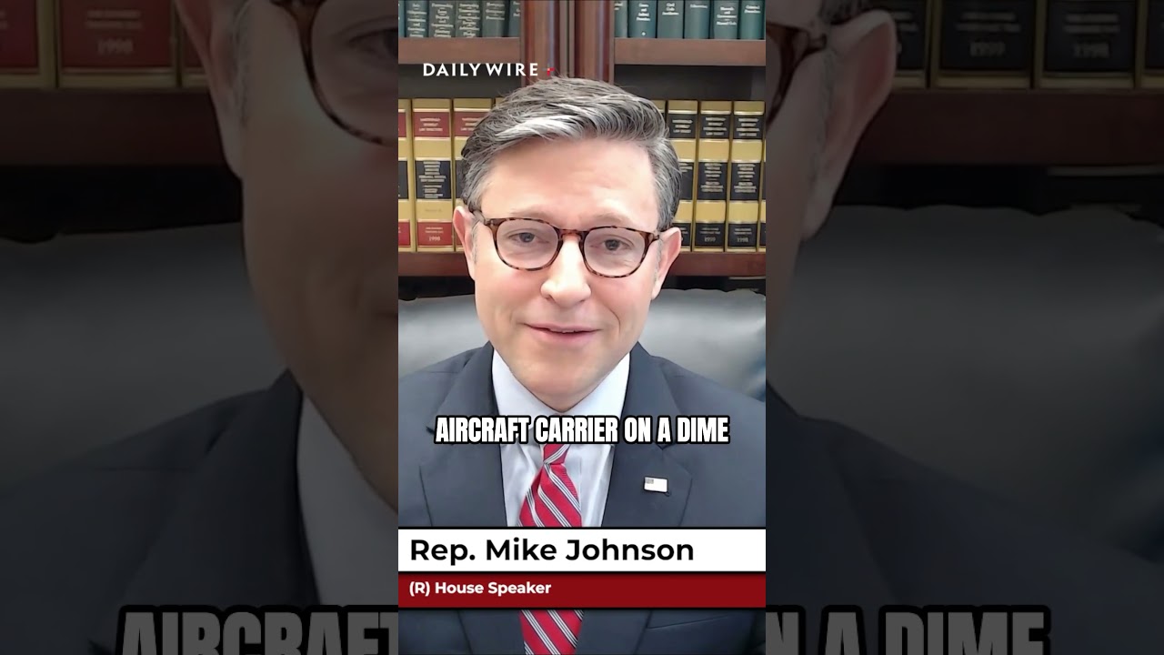 Mike Johnson's AMAZING analogy about the federal government