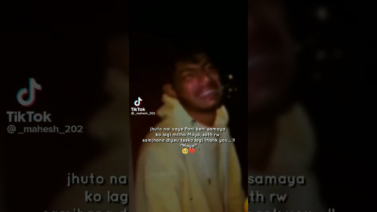 sad broken Nepali Facebook status