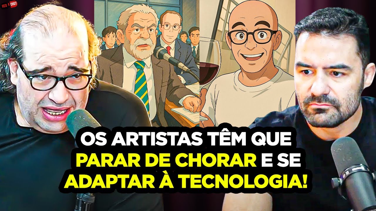 SACANI MANDA A REAL SOBRE ARTISTAS CHORANDO POR CAUSA DA INTELIGÊNCIA ARTIFICIAL