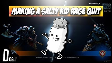 For Honor - Making a salty kid rage quit