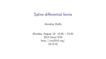 ICM2014 VideoSeries IL15.4: Annalisa Buffa on Aug18Mon