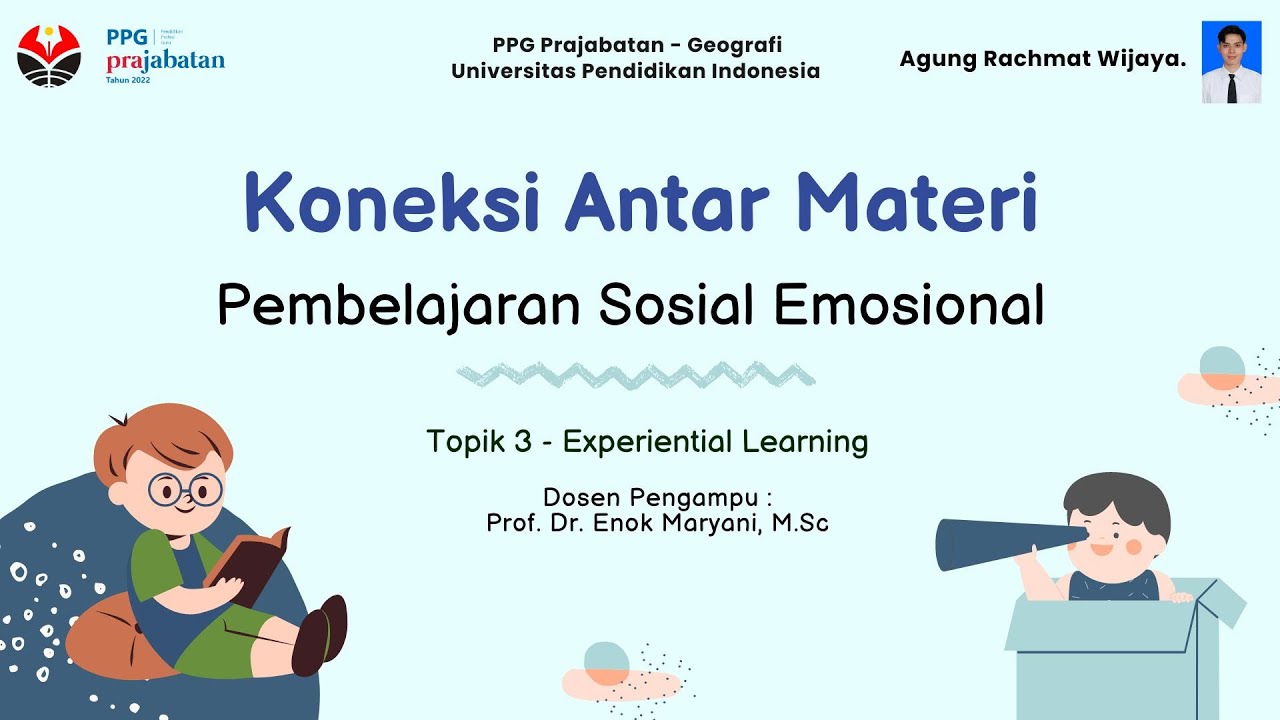 PPG Prajabatan Pembelajaran Sosial Emosional Koneksi Antar Materi Ppg prajabatan pembelajaran sosial emosional koneksi antar materi