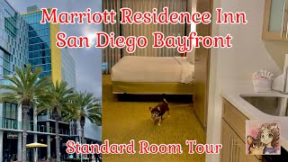 Marriott Residence Inn San Diego Bayfront Standard Room Tour | Incredible Views!