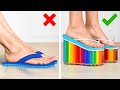 IDEAS DE ZAPATOS INCREÍBLES Y TRUCOS ÚTILES PARA LOS PIES