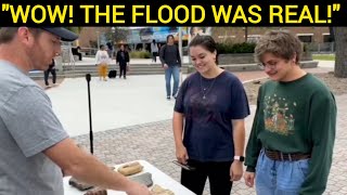 Proving The Flood Was Real! (IN PUBLIC)