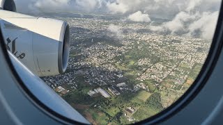 Huge Emirates Airbus A380 Landing Mauritius International Airport 4K Landing Videos