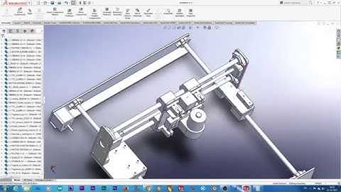 CNC machine (for PCB milling) design in SolidWorks
