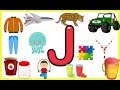 Letter jthings that begins with alphabet jwords starts with jobjects that starts with letter j