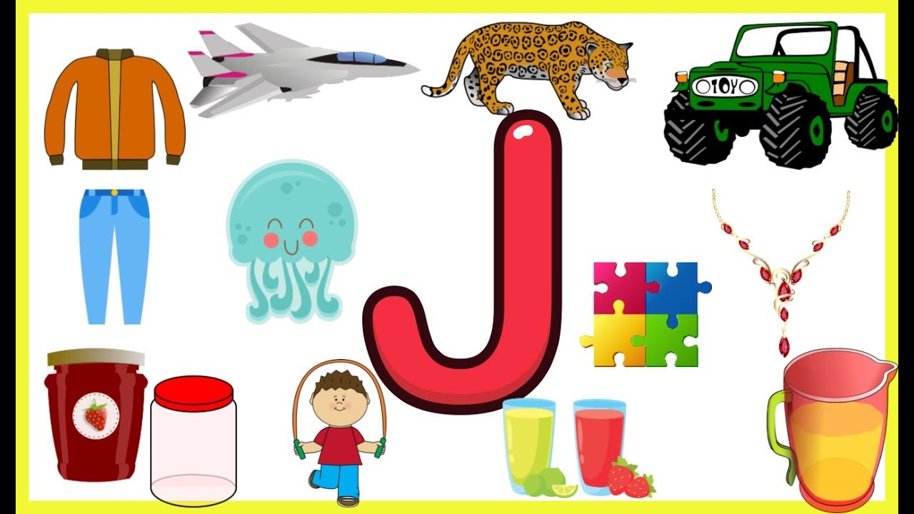 Letter J-Things that begins with alphabet J-words starts with J ...