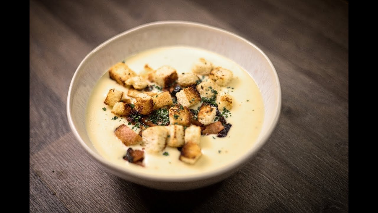 Celerový krém / Pana Šéfkuchaře / CELERY SOUP / Výborný recept / ingredience v popisku