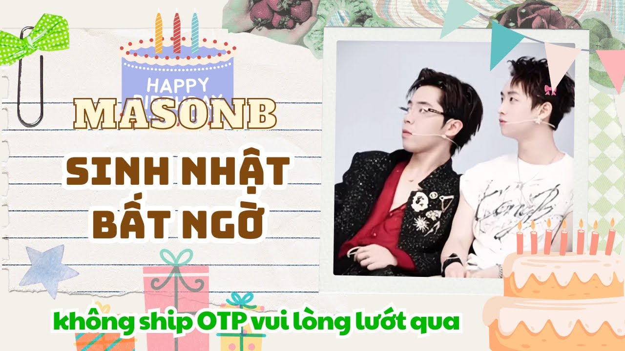 MasonB audio | Sinh nhật bất ngờ | Phú bà tiểu hoc fanfic, ATSH OTP