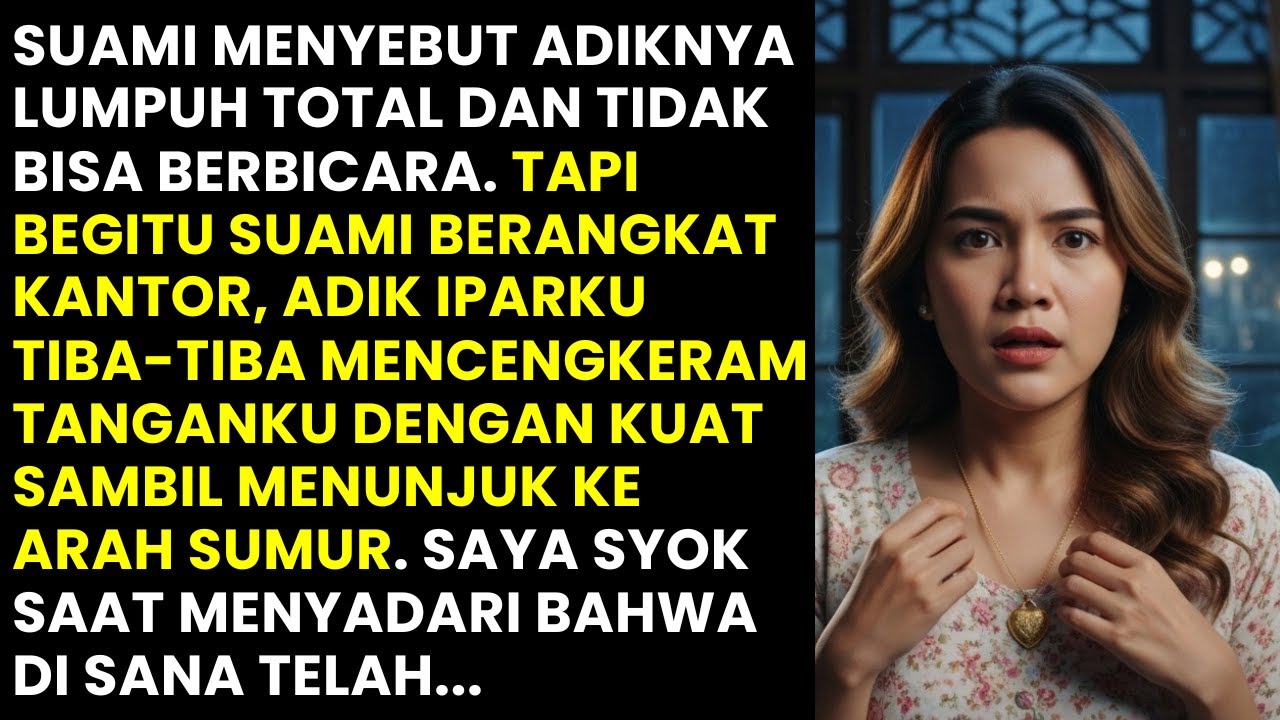 IPAR YANG STROKE TIBA2 MENARIK TANGANKU SAAT SUAMI PERGI KERJA. DIA TUNJUK KE ARAH SUMUR TERNYATA...