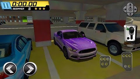 Multi Level 3 Car Parking Game Real Driving Test Run Racing - Gameplay #1 HD
