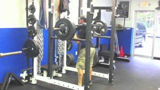 Partial Squats from Pins