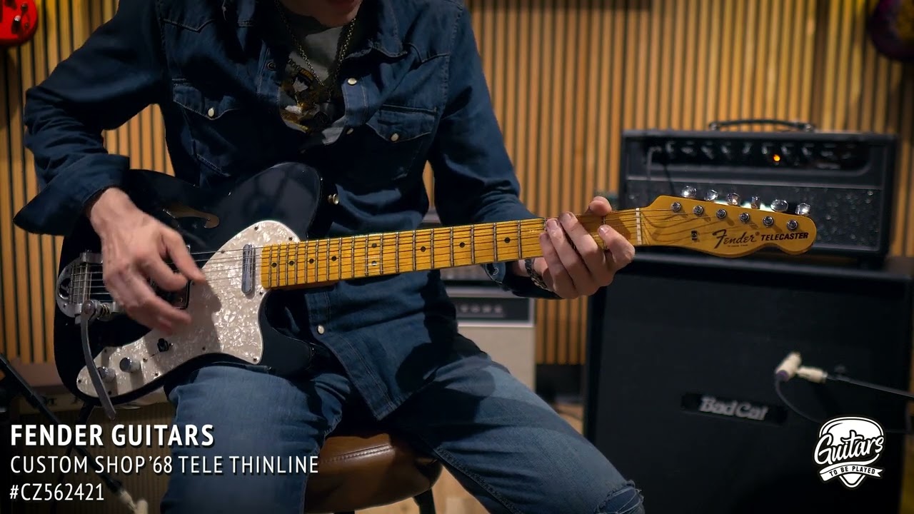 Fender CS '68 Telecaster Thinline Journeyman Relic | Twisted Tele Pickups | 